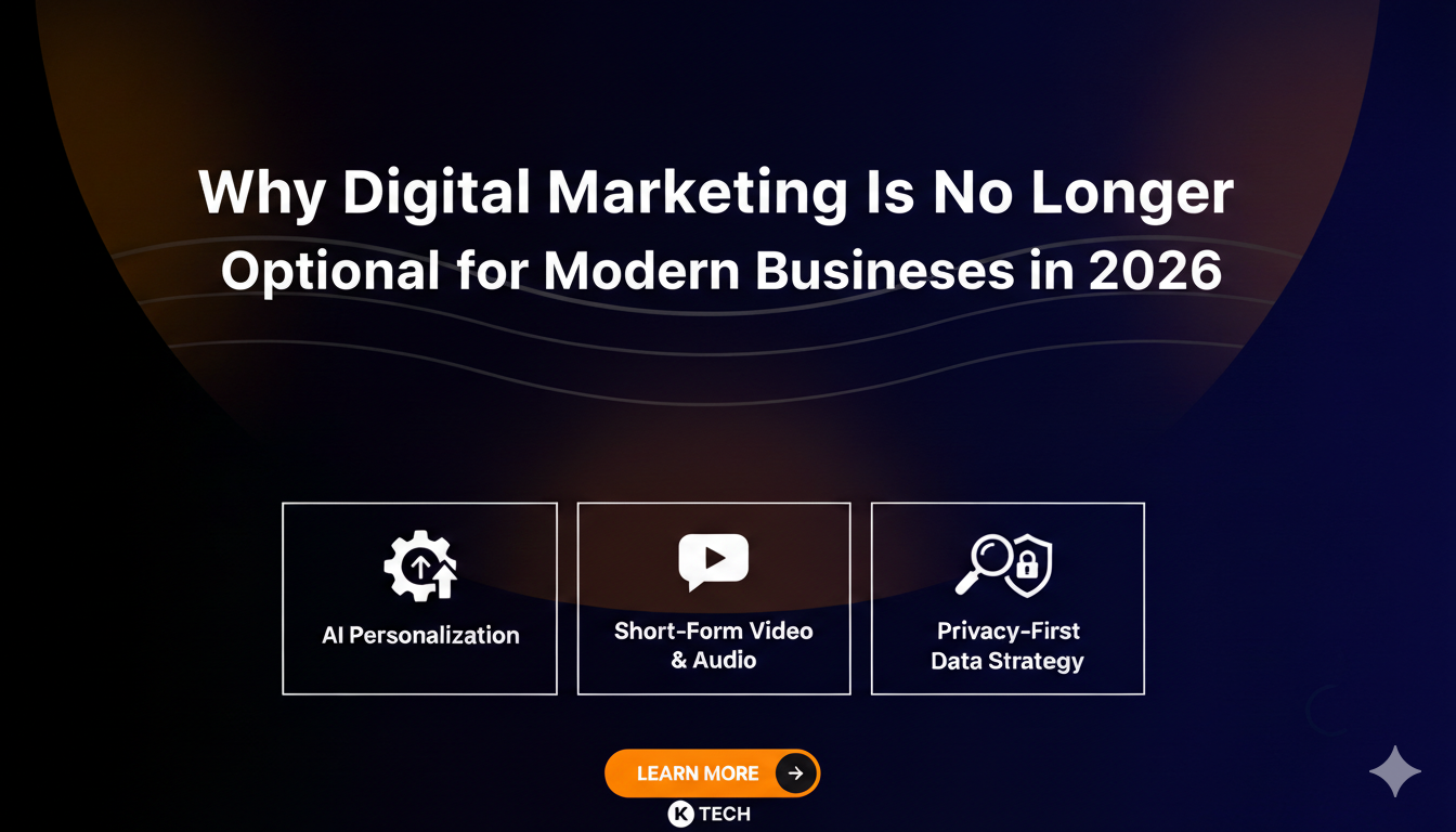 Why Digital Marketing Is No Longer Optional for Modern Businesses in 2026