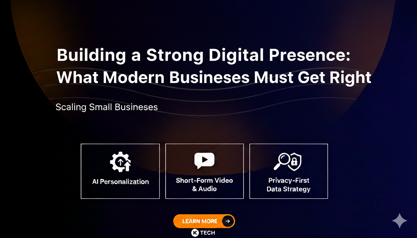 Building a Strong Digital Presence: What Modern Businesses Must Get Right